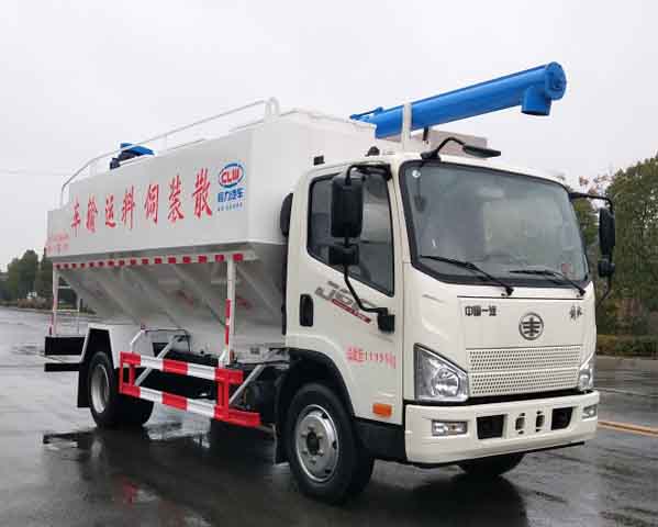 程力牌CL5121ZSLE6型散裝飼料運(yùn)輸車(chē)